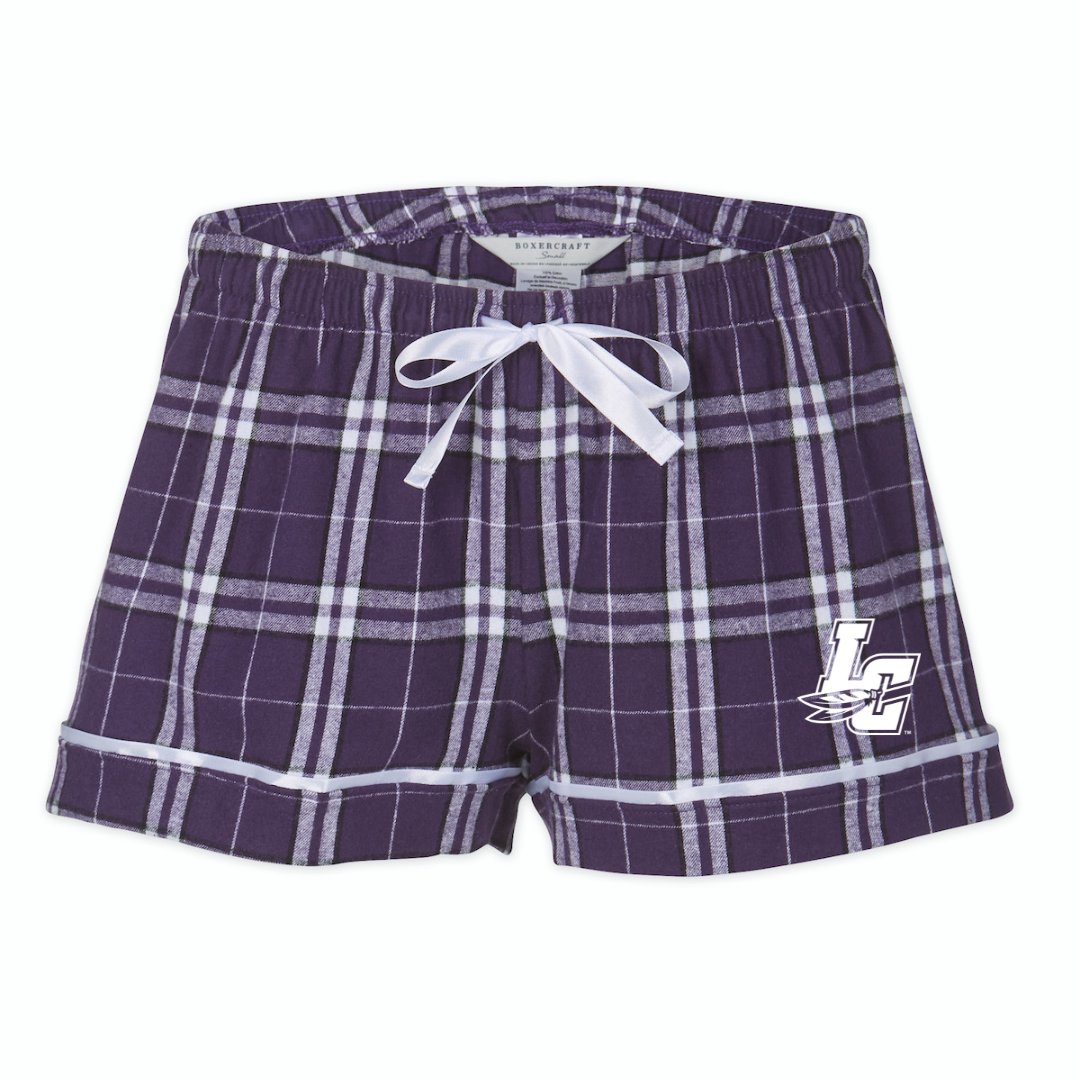 Boxercraft Women's Flannel Short (Customized) - Lumpkin County