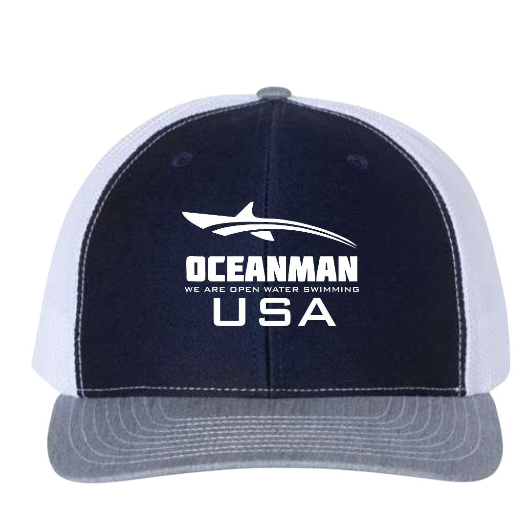 Richardson 112 Snap Back Hat (Embroidered) - Oceanman USA
