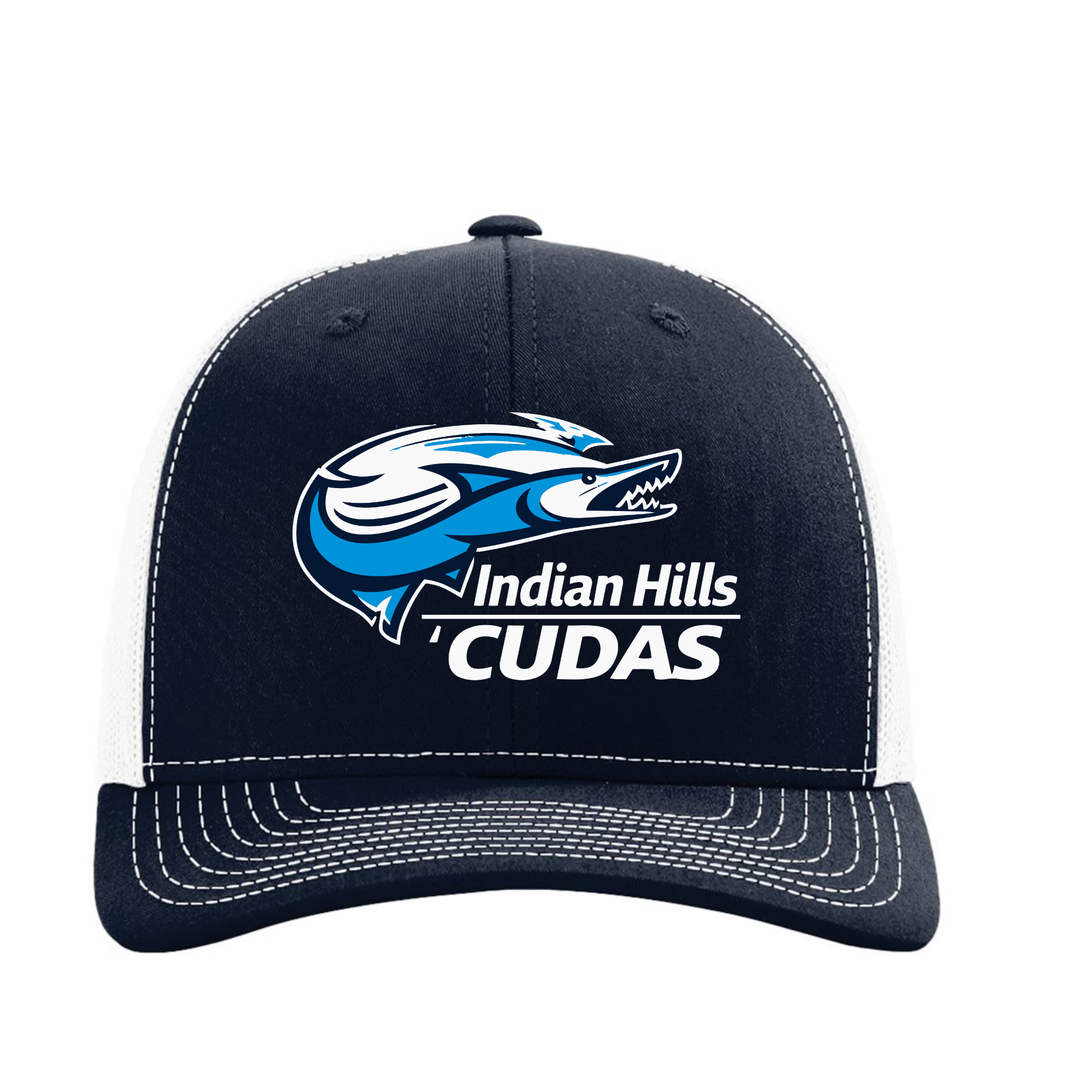 Richardson 112 Snap Back Hat (Customized) - Indian Hills Barracudas