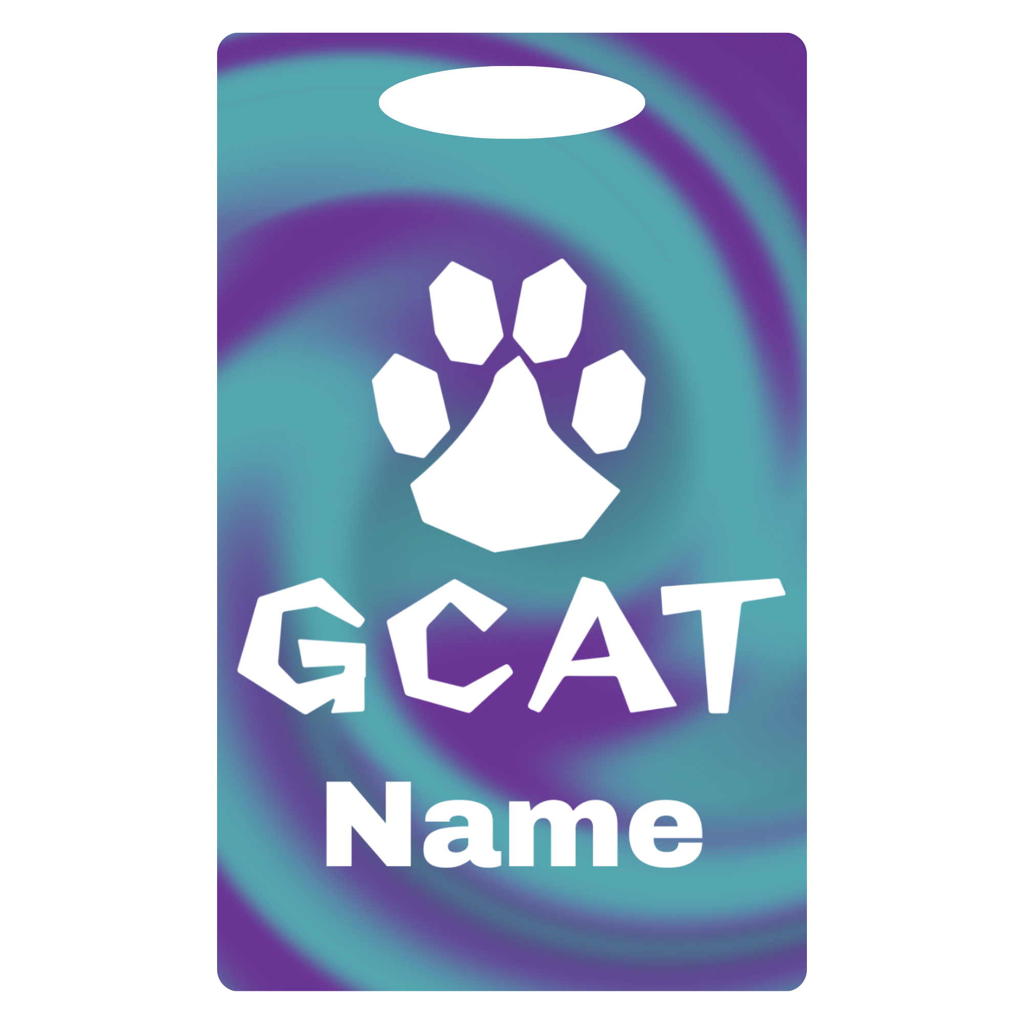 Aluminum Bag Tag (Customized) - GCAT