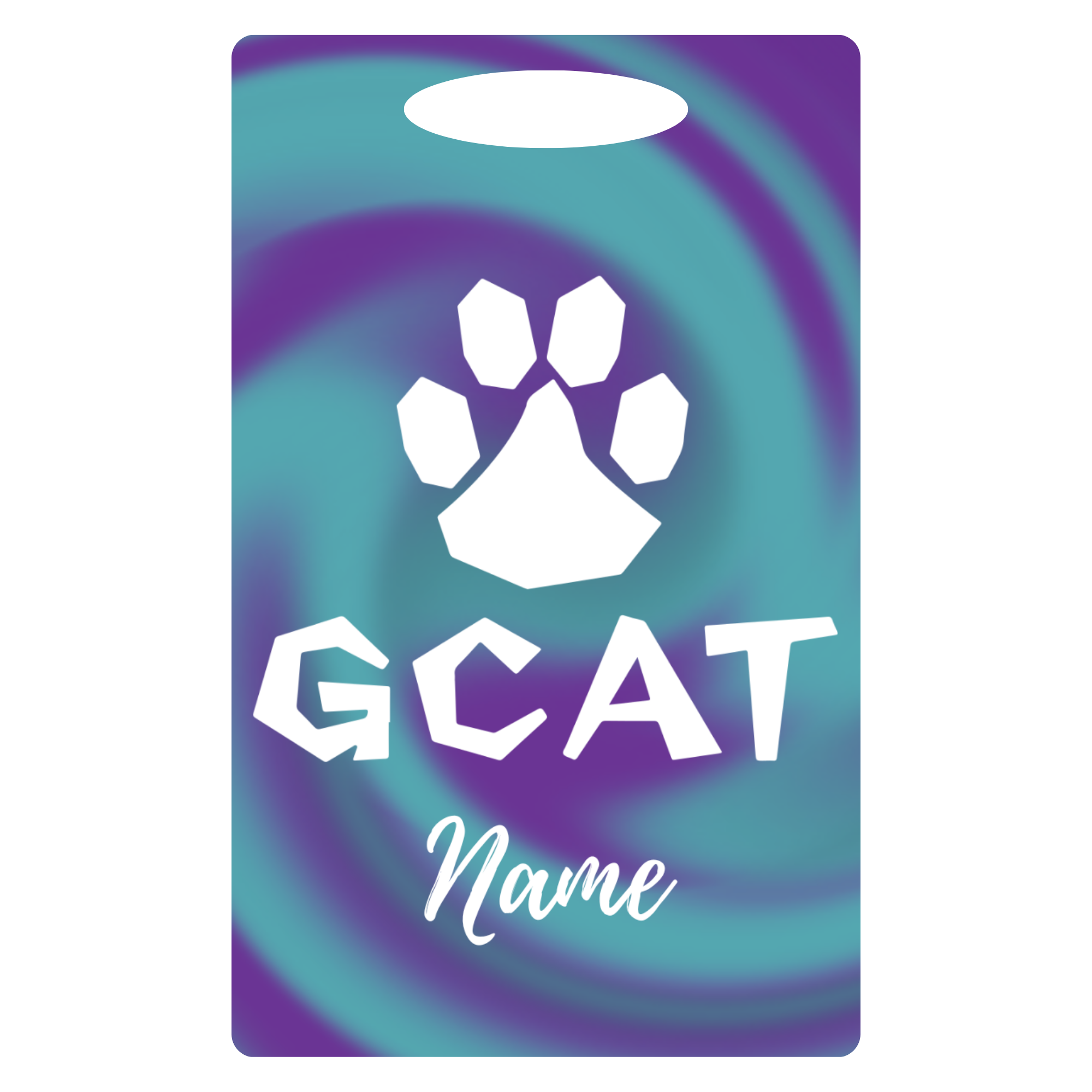 Aluminum Bag Tag (Customized) - GCAT