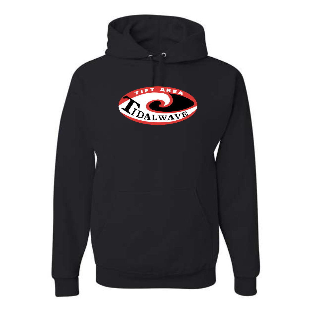 Medium Weight Unisex Hooded Sweatshirt (Customized) - Tiftarea Tidal Waves