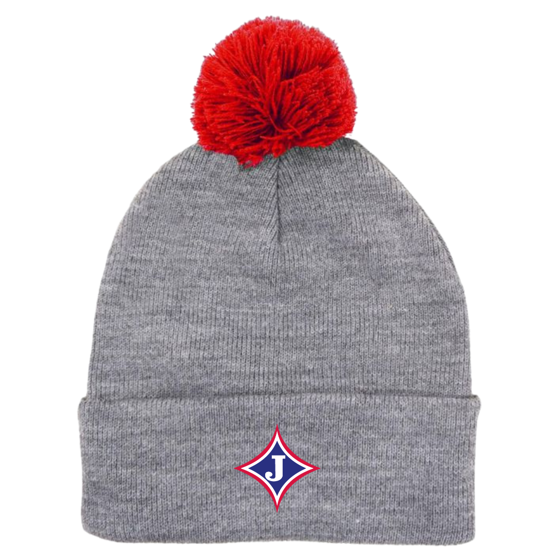 Puff Ball Beanie (Customized) - Jefferson