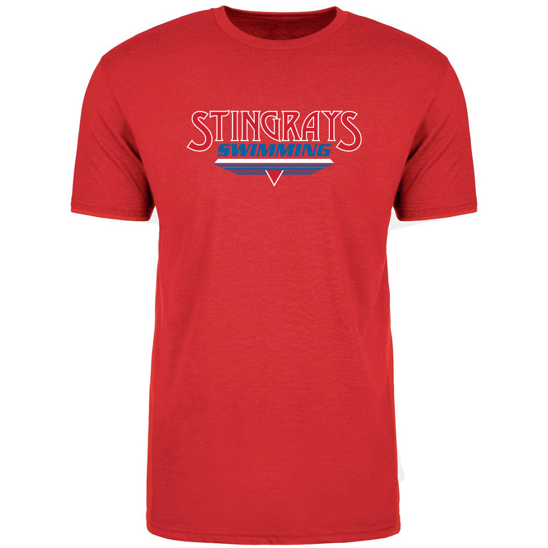 Short Sleeve T-Shirt (Customized) - Stingrays Swimming