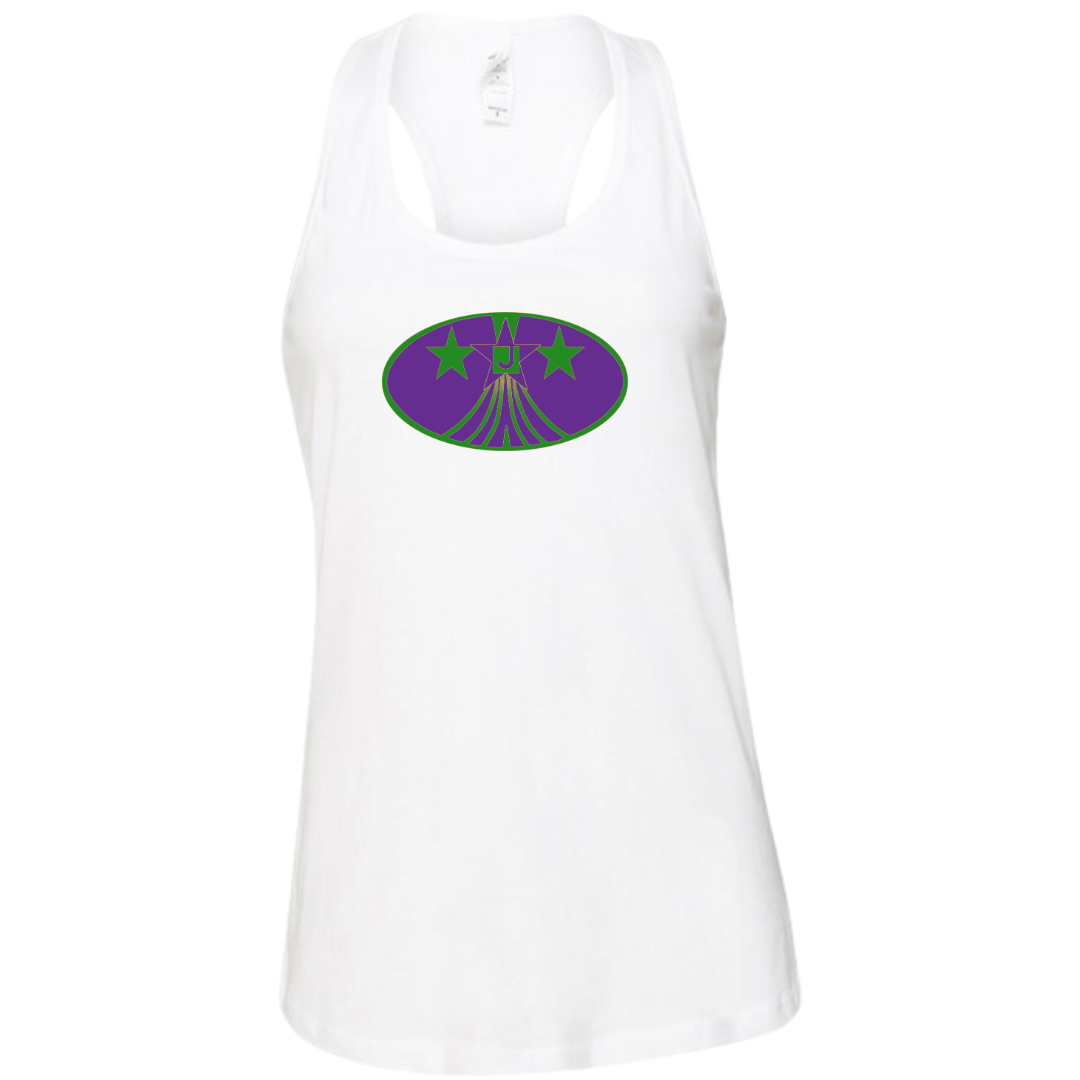 Ladies Racerback Flowy Tank (Customoized) - Streamline and Sprint (The J)