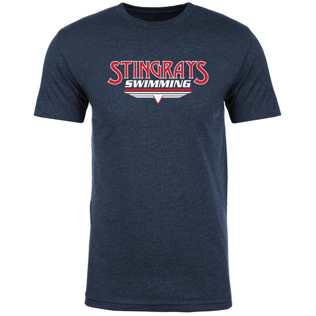 Short Sleeve T-Shirt (Heat Press) - Stingrays Swimming