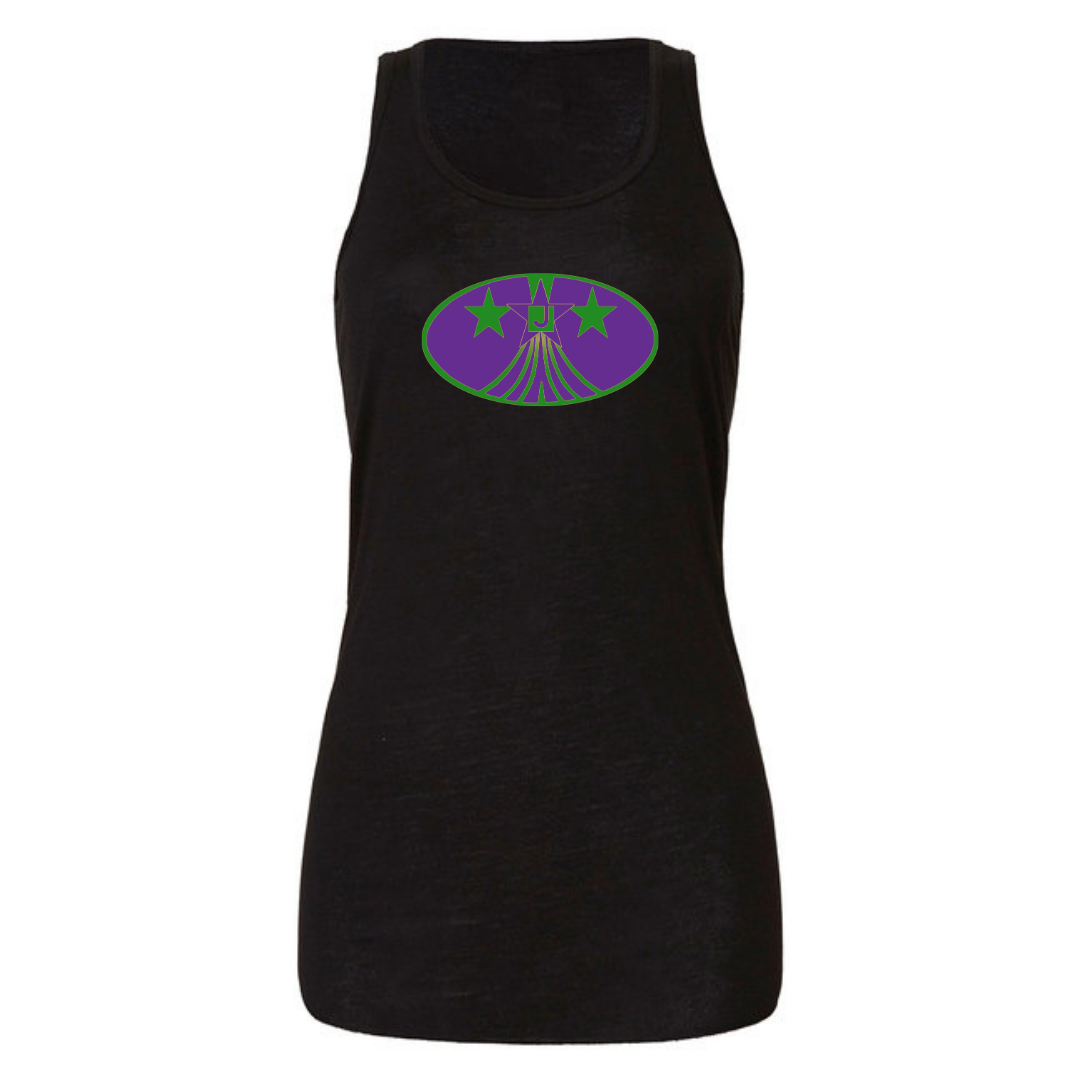 Ladies Racerback Flowy Tank (Customoized) - Streamline and Sprint (The J)