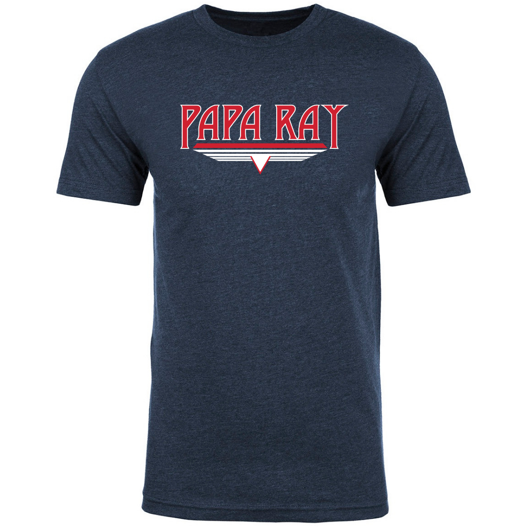 Papa Ray Short Sleeve T-Shirt (Heat Press) - Stingrays Swimming