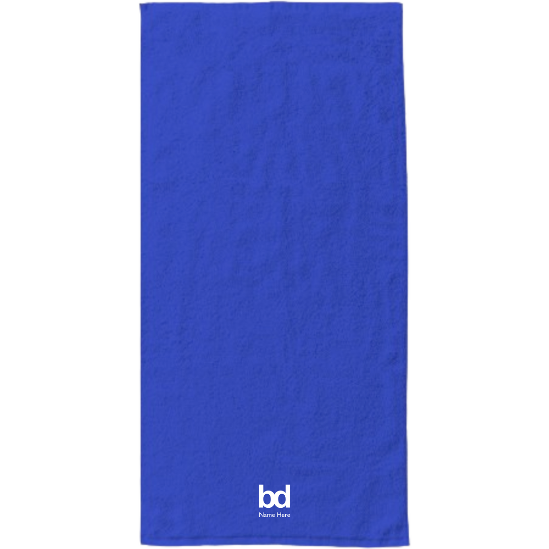 34" x 70" Velour Towel (Embroidered) - Barclay Downs