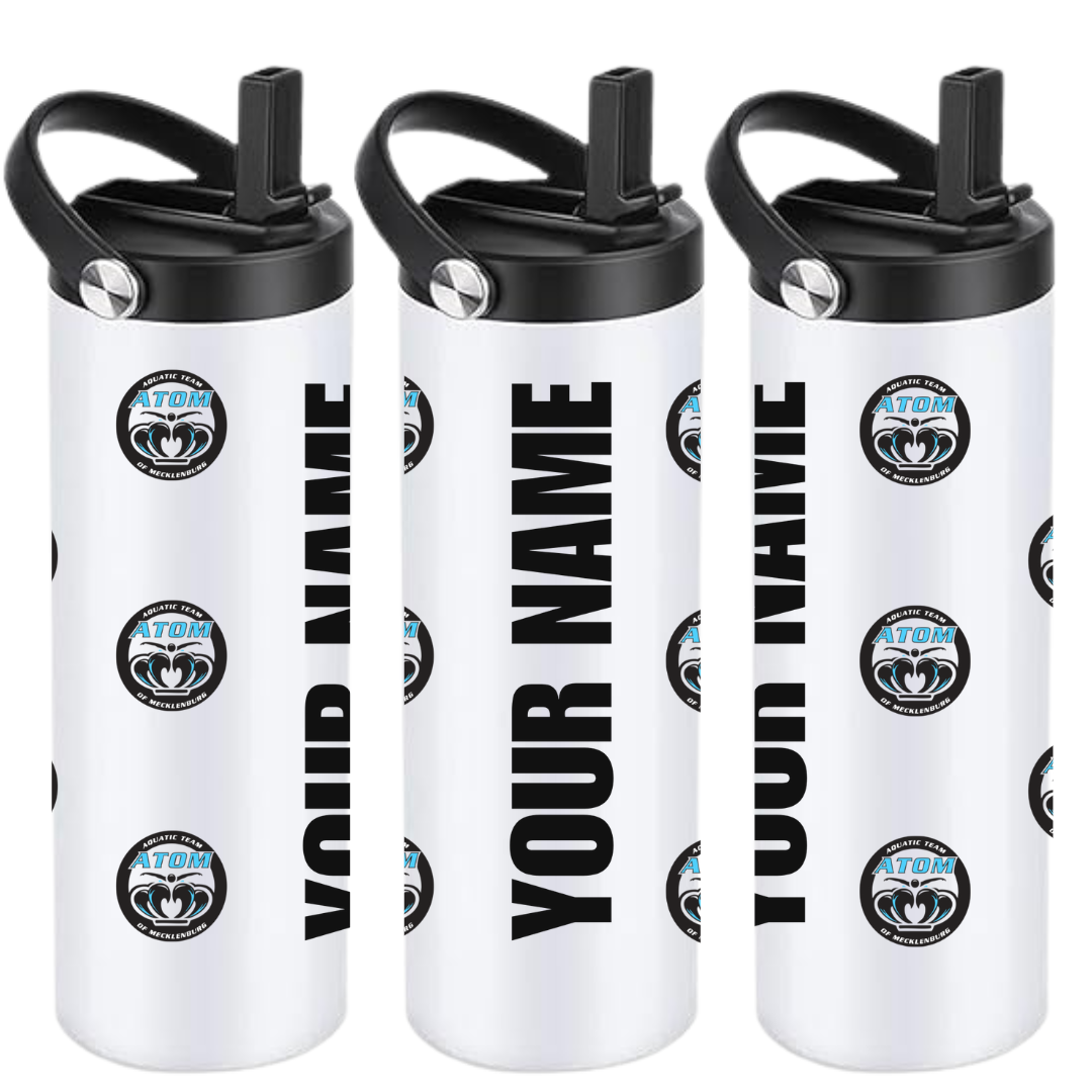 Personalized Insulated Sports Bottle 20oz (Customized) -  ATOM