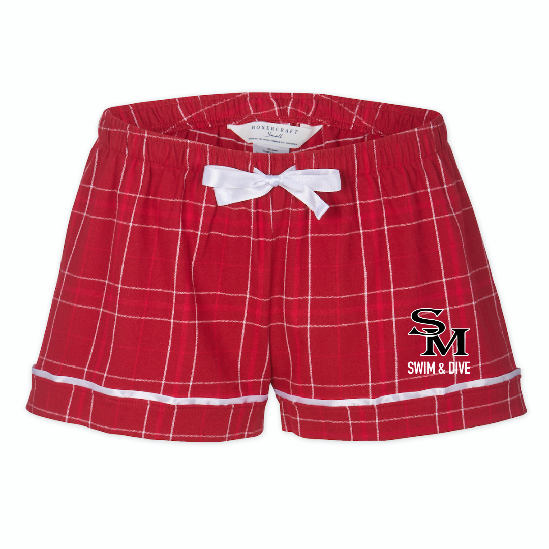 Boxercraft Women's Flannel Short (Customized) - South Mecklenburg