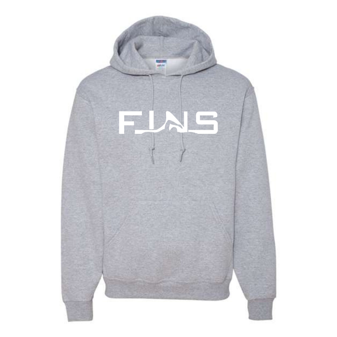 Medium Weight Unisex Hooded Sweatshirt (Customized) - Bluffton Fins