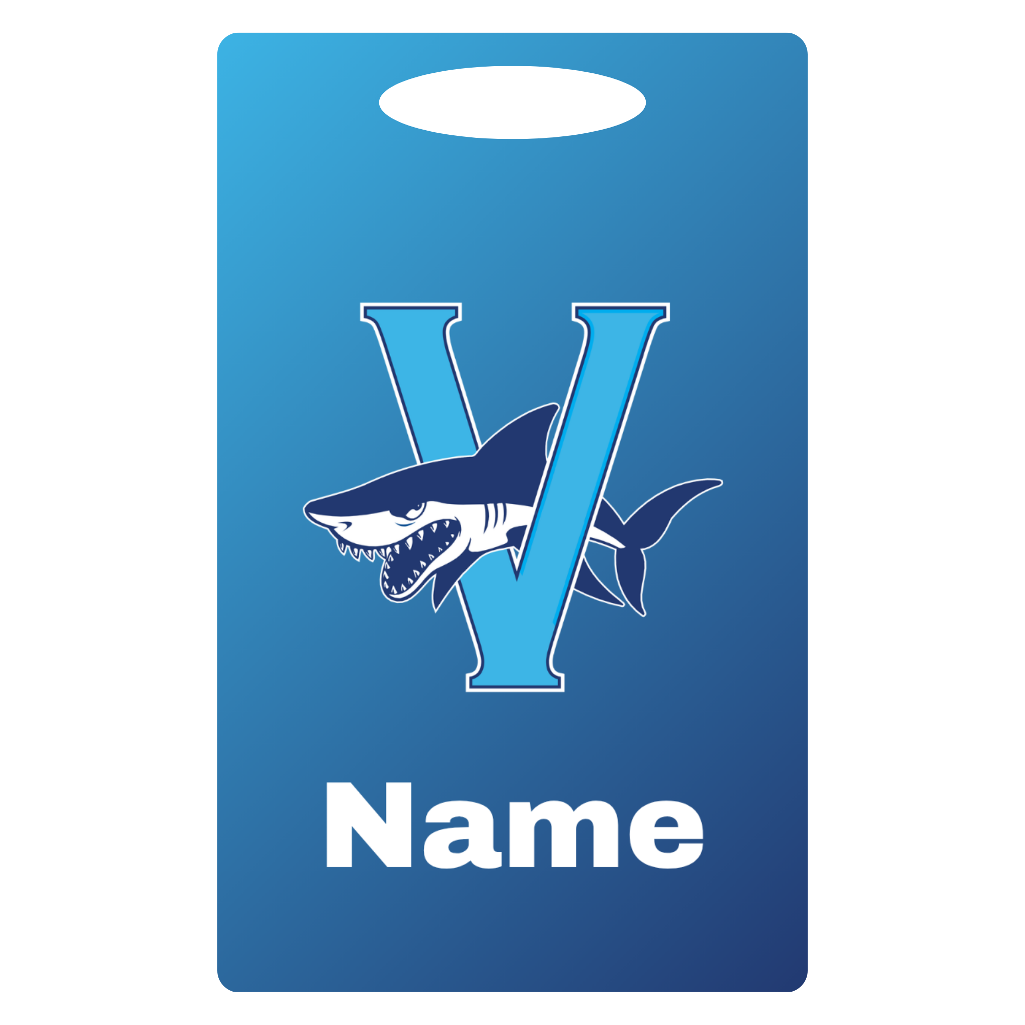 Aluminum Bag Tag (Customized) - Venetian