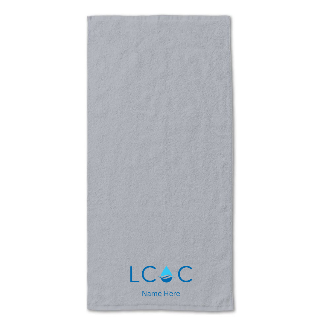 34" x 70" Velour Towel (Customized) - LCAC