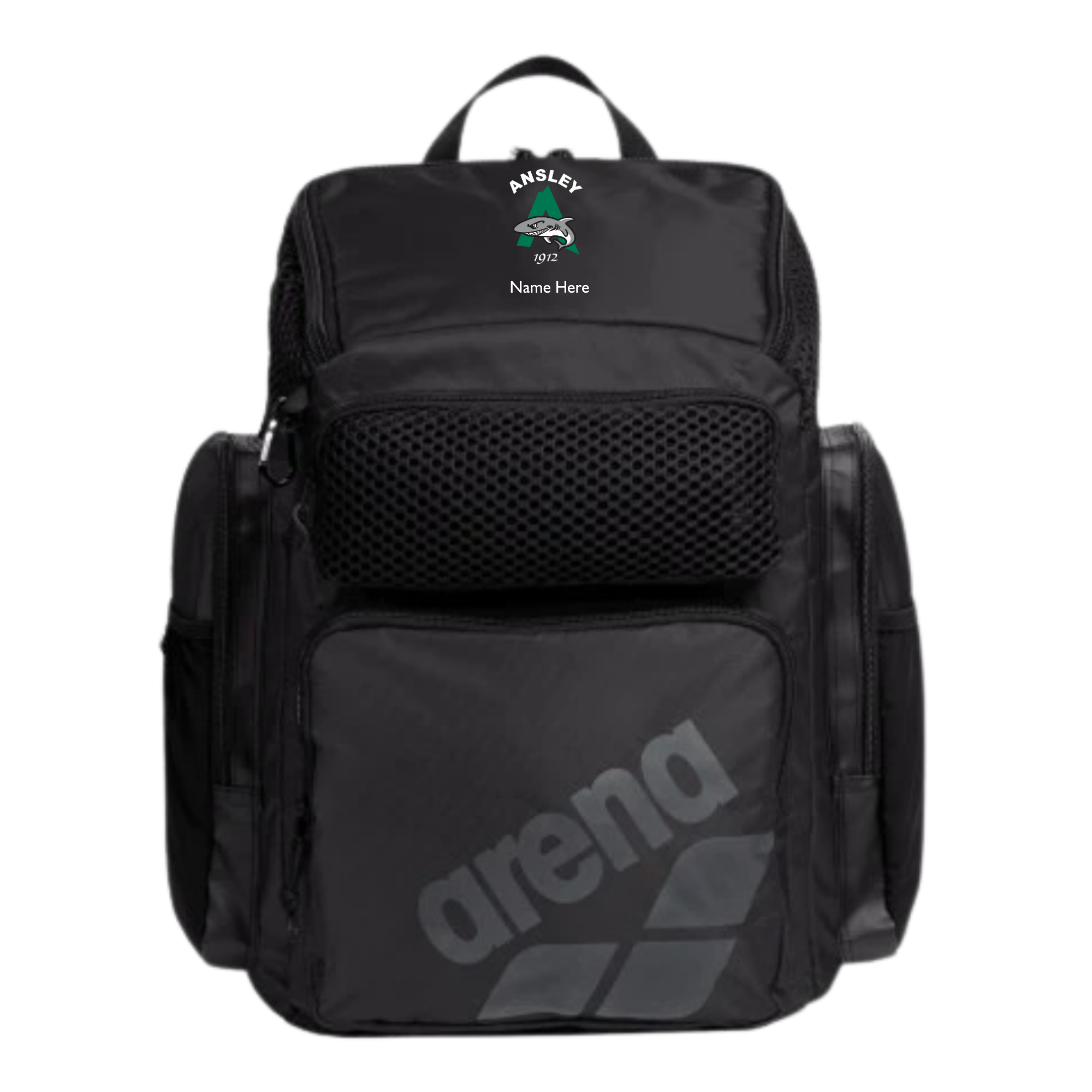 Arena One Go Backpack 45L (Embroidered) - Ansley Sharks