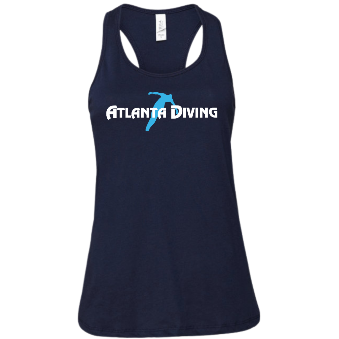 Ladies Racerback Flowy Tank (Customoized) - Atlanta Diving