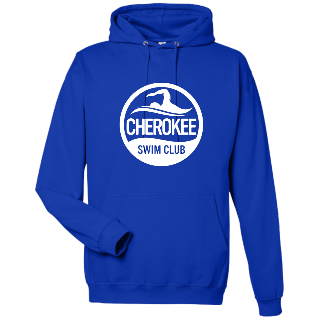 Medium Weight Unisex Hooded Sweatshirt (Customized) - Cherokee Swim Club