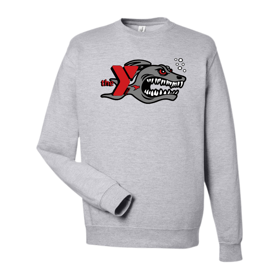 Fleece Crew Neck Sweatshirt (Customized) - Valdosta YMCA