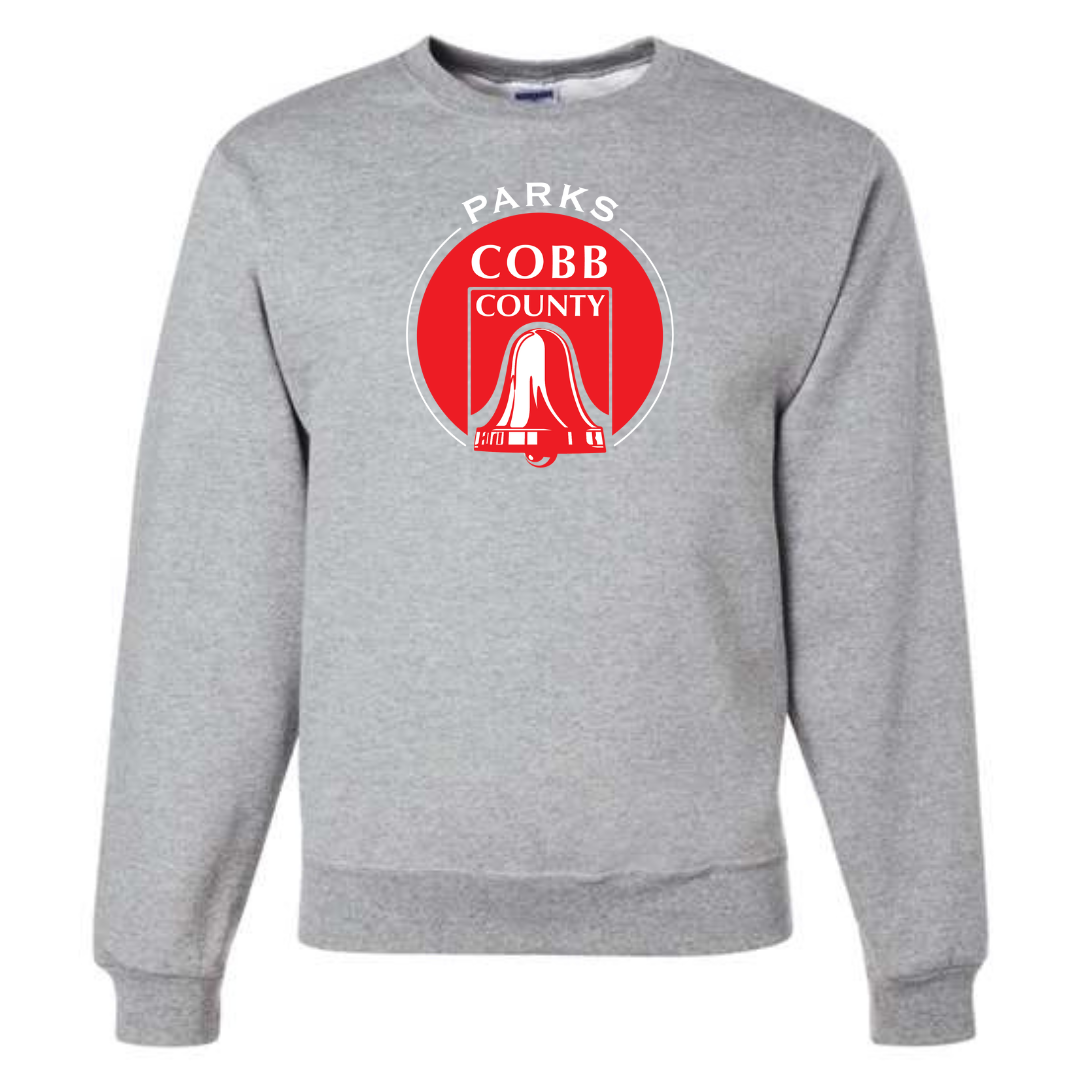 Fleece Crew Neck Sweatshirt (Customized) - Cobb County