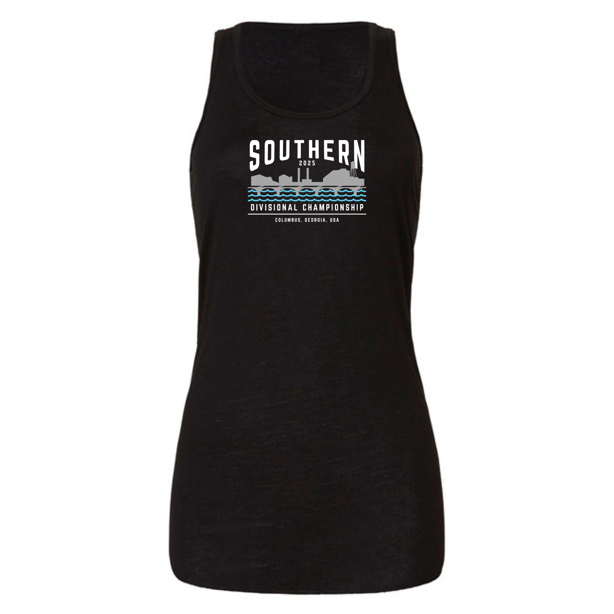 Ladies Racerback Flowy Tank (Customoized) - 2025 Southern Divisionals GA