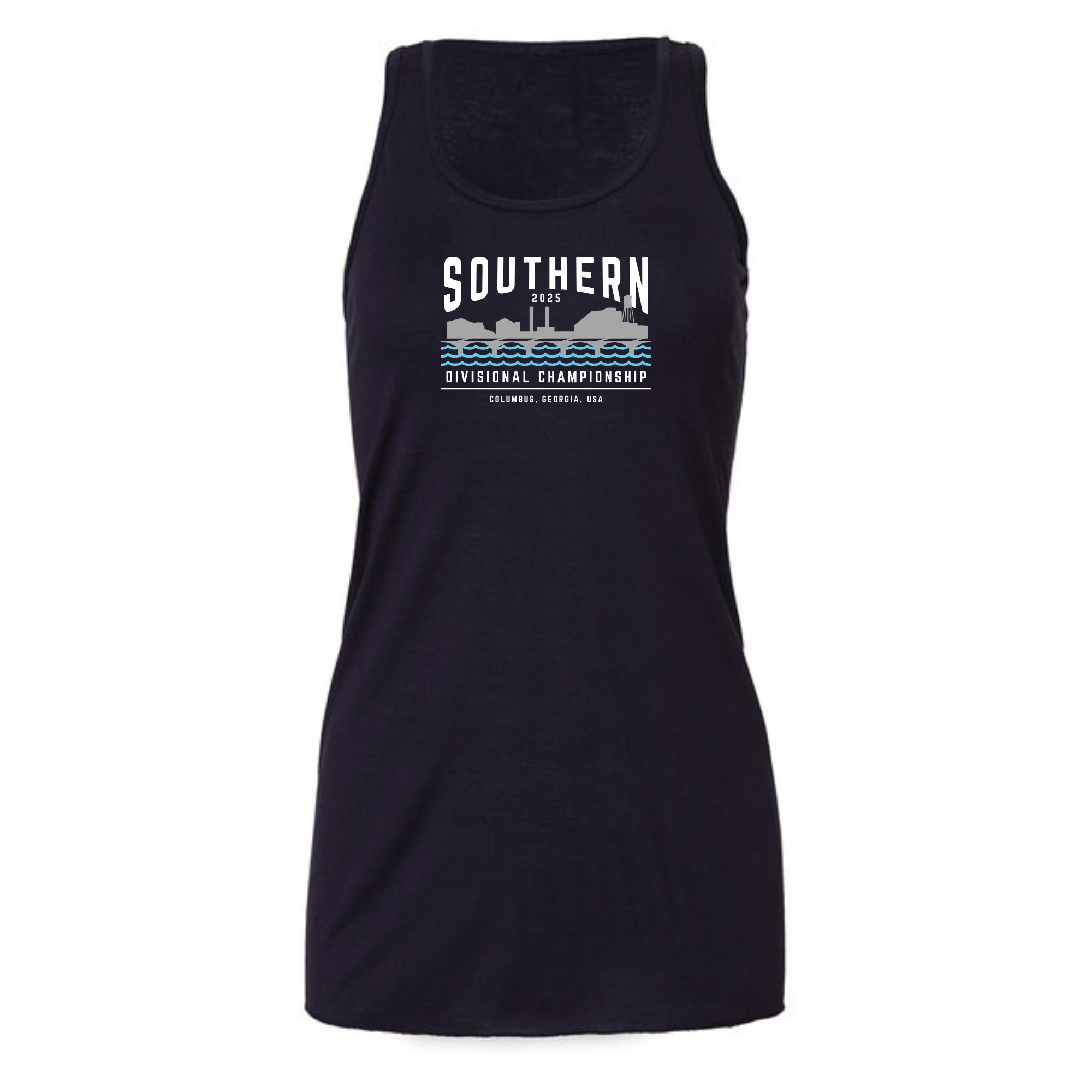 Ladies Racerback Flowy Tank (Customoized) - 2025 Southern Divisionals GA