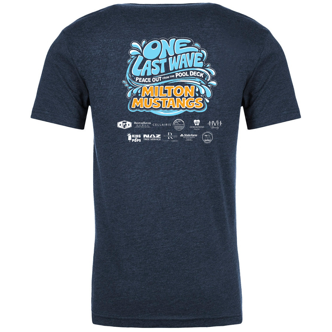 Short Sleeve T-Shirt (Customized) - Milton Mustangs 2026 Team Shirt