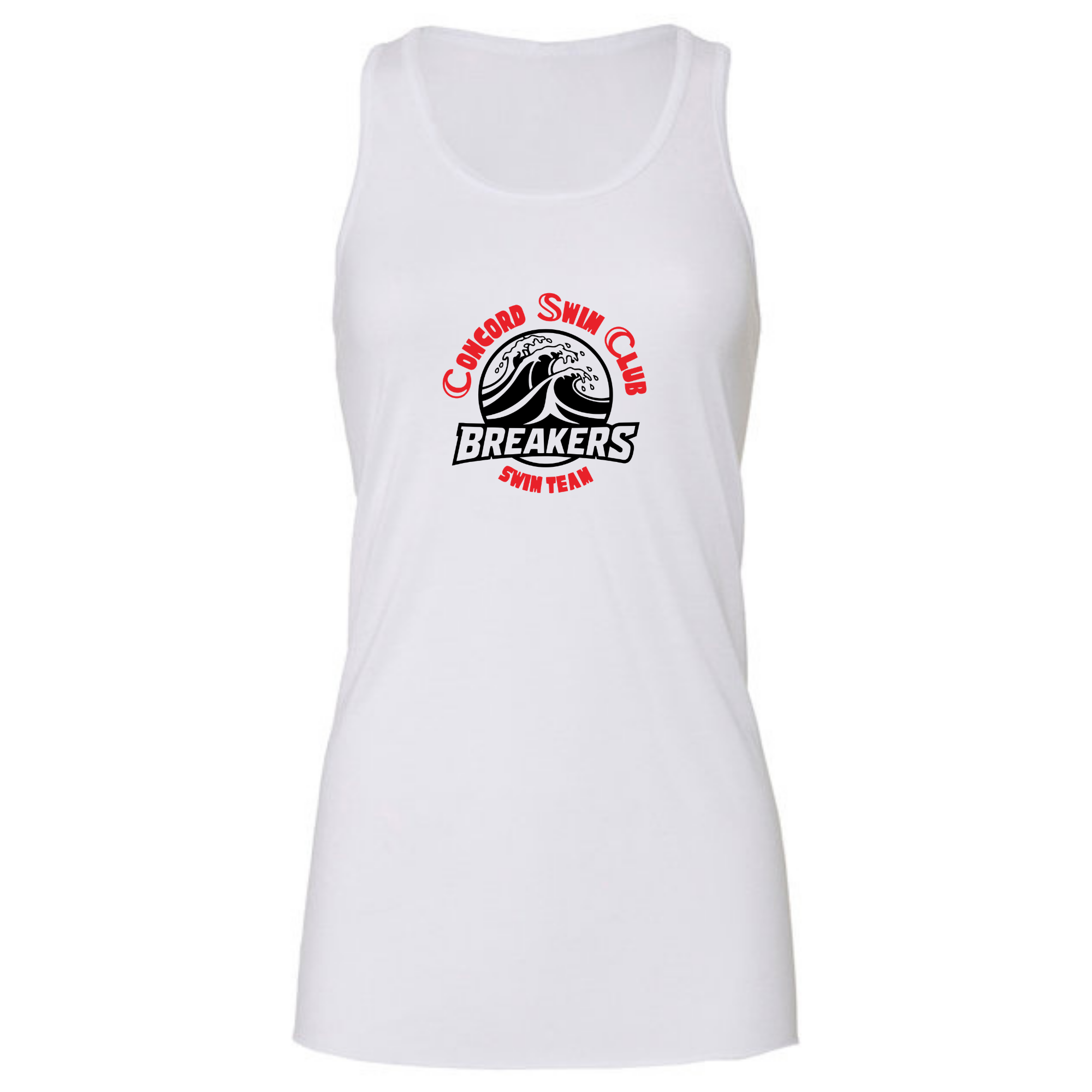Ladies Racerback Flowy Tank (Customoized) - Concord