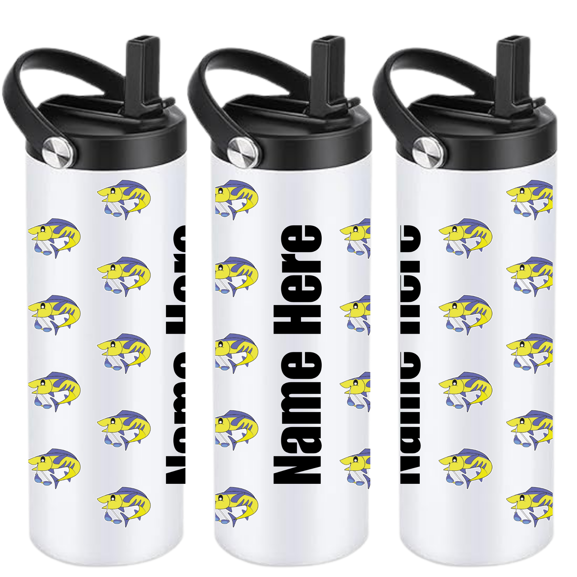 Personalized Insulated Sports Bottle 20oz (Customized) - Wahoos Summer Team