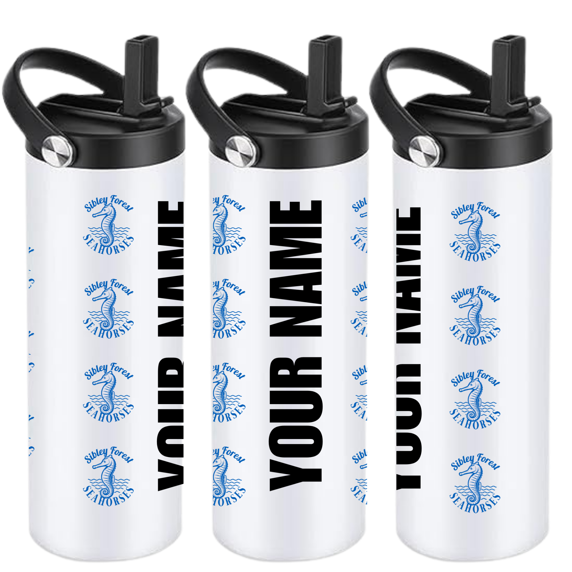 Personalized Insulated Sports Bottle 20oz (Customized) - Sibley Forest