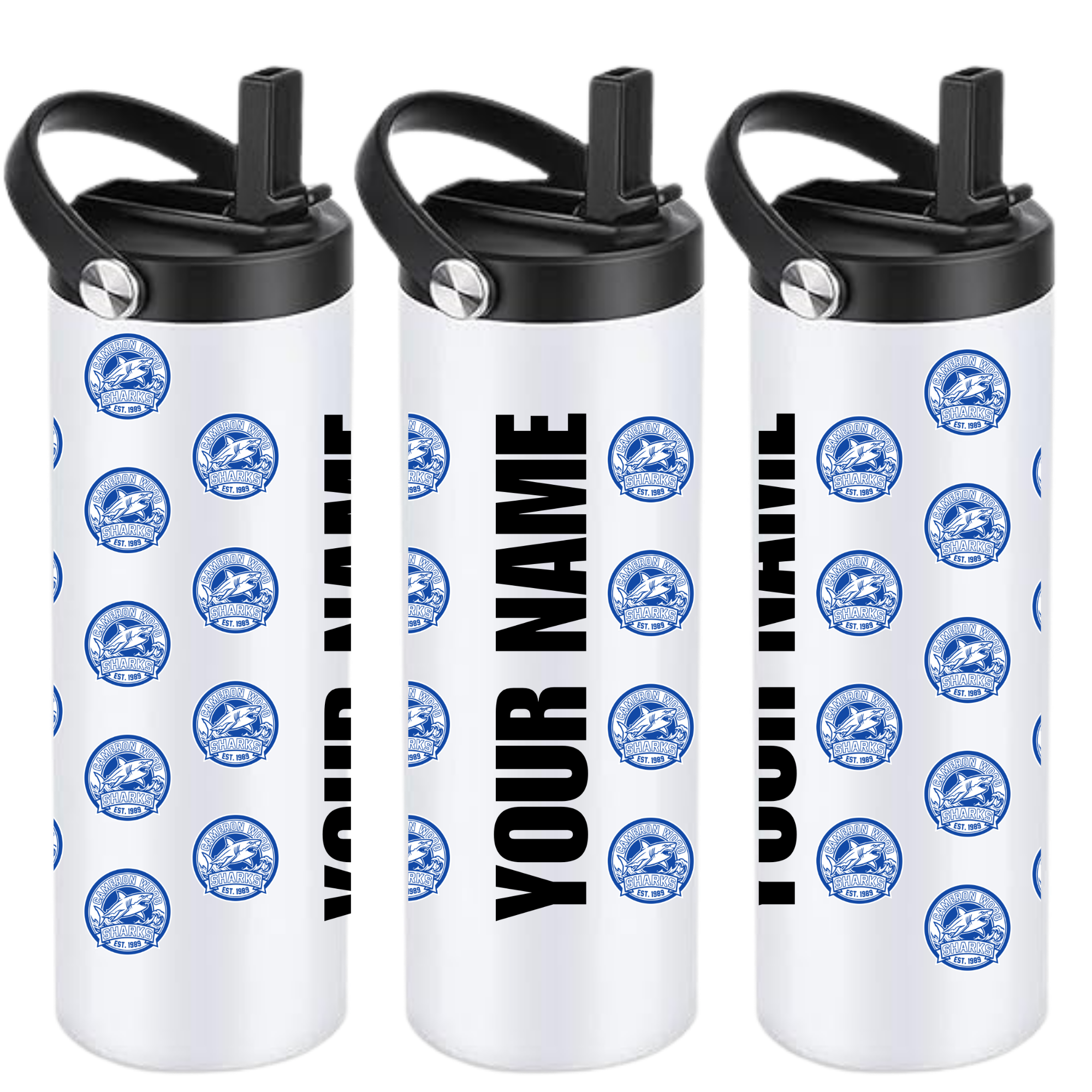 Personalized Insulated Sports Bottle 20oz (Customized) - Cameron Wood
