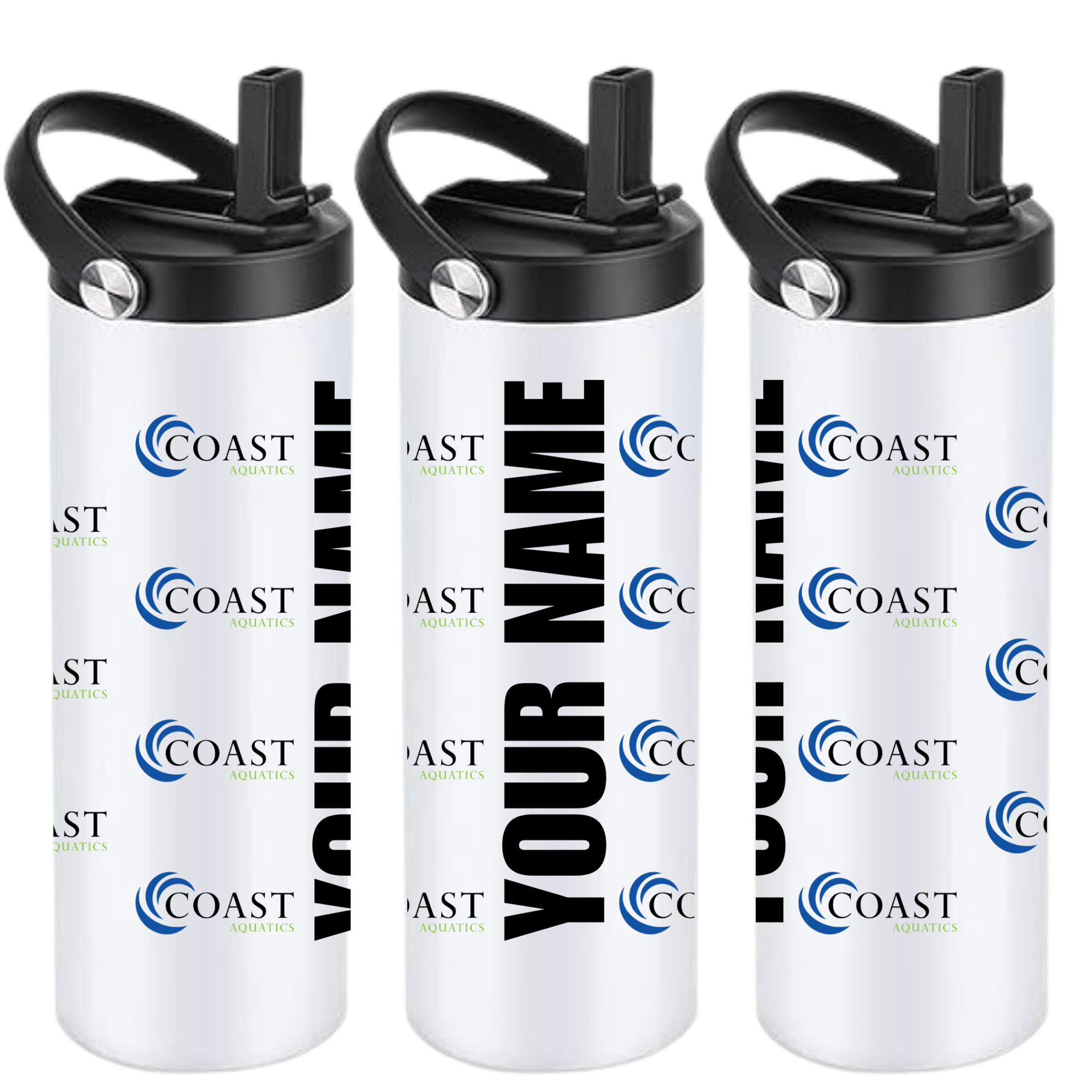 Personalized Insulated Sports Bottle 20oz (Customized) - Coast Aquatics