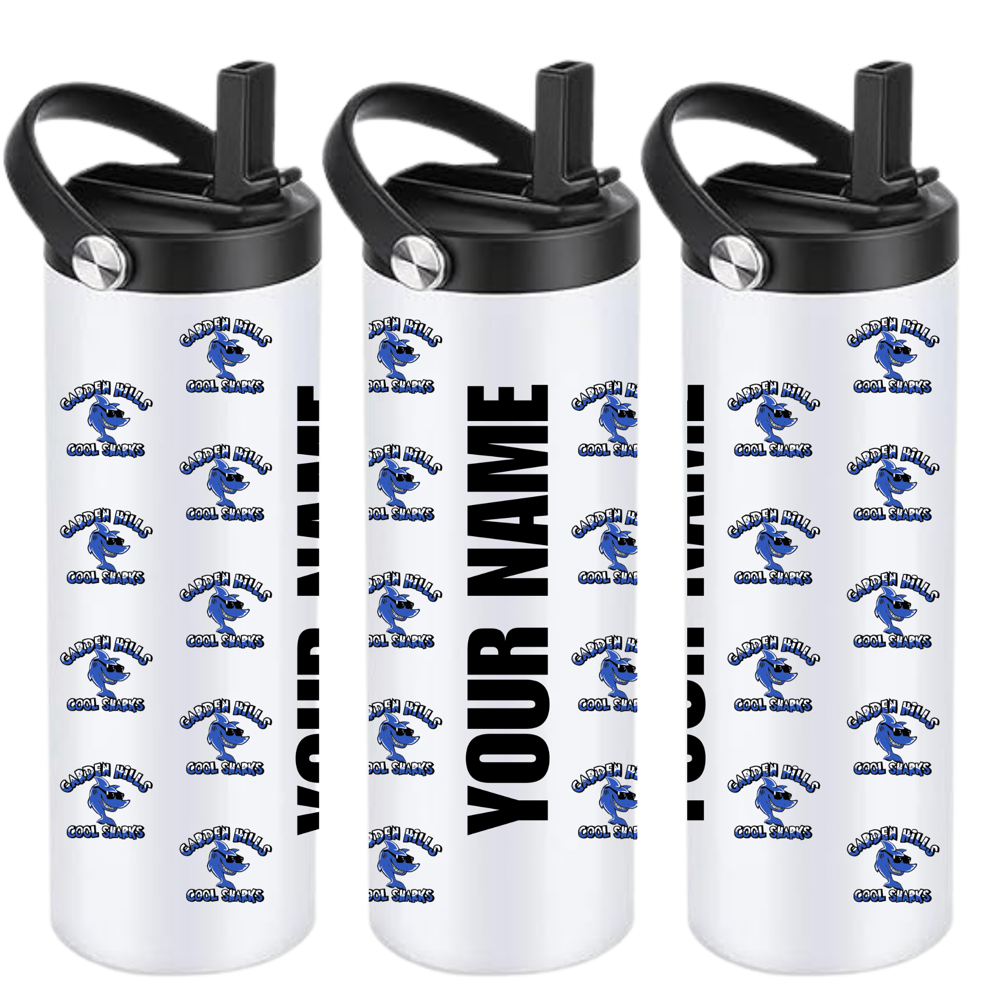 Personalized Insulated Sports Bottle 20oz (Customized) - Garden Hills