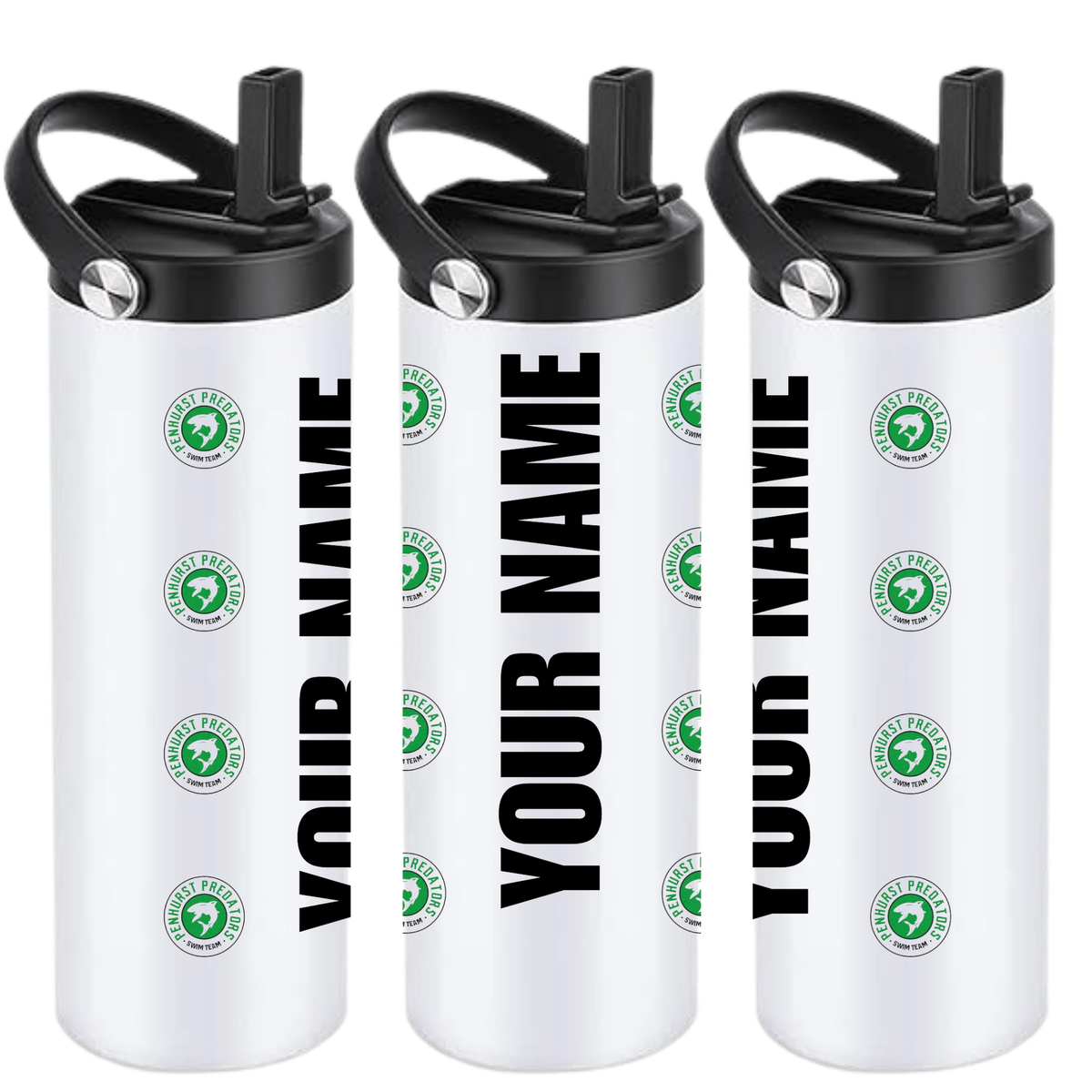Personalized Insulated Sports Bottle 20oz (Customized) - Penhurst Predators