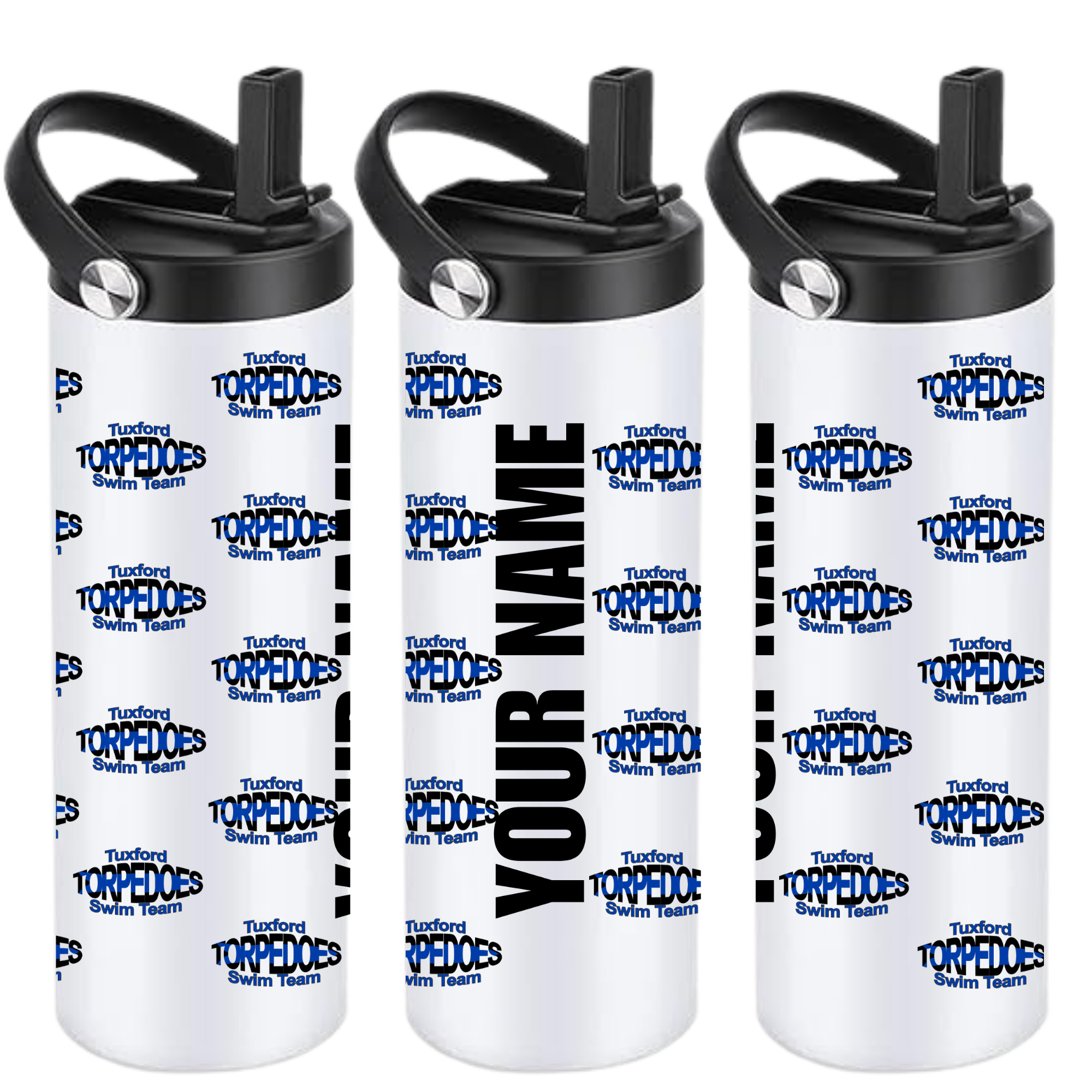 Personalized Insulated Sports Bottle 20oz (Customized) - Tuxford