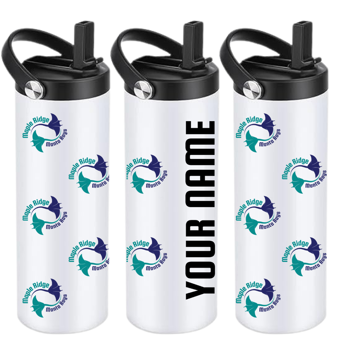 Insulated Sports Bottle 20oz with Name Option(Customized) - Maple Ridge