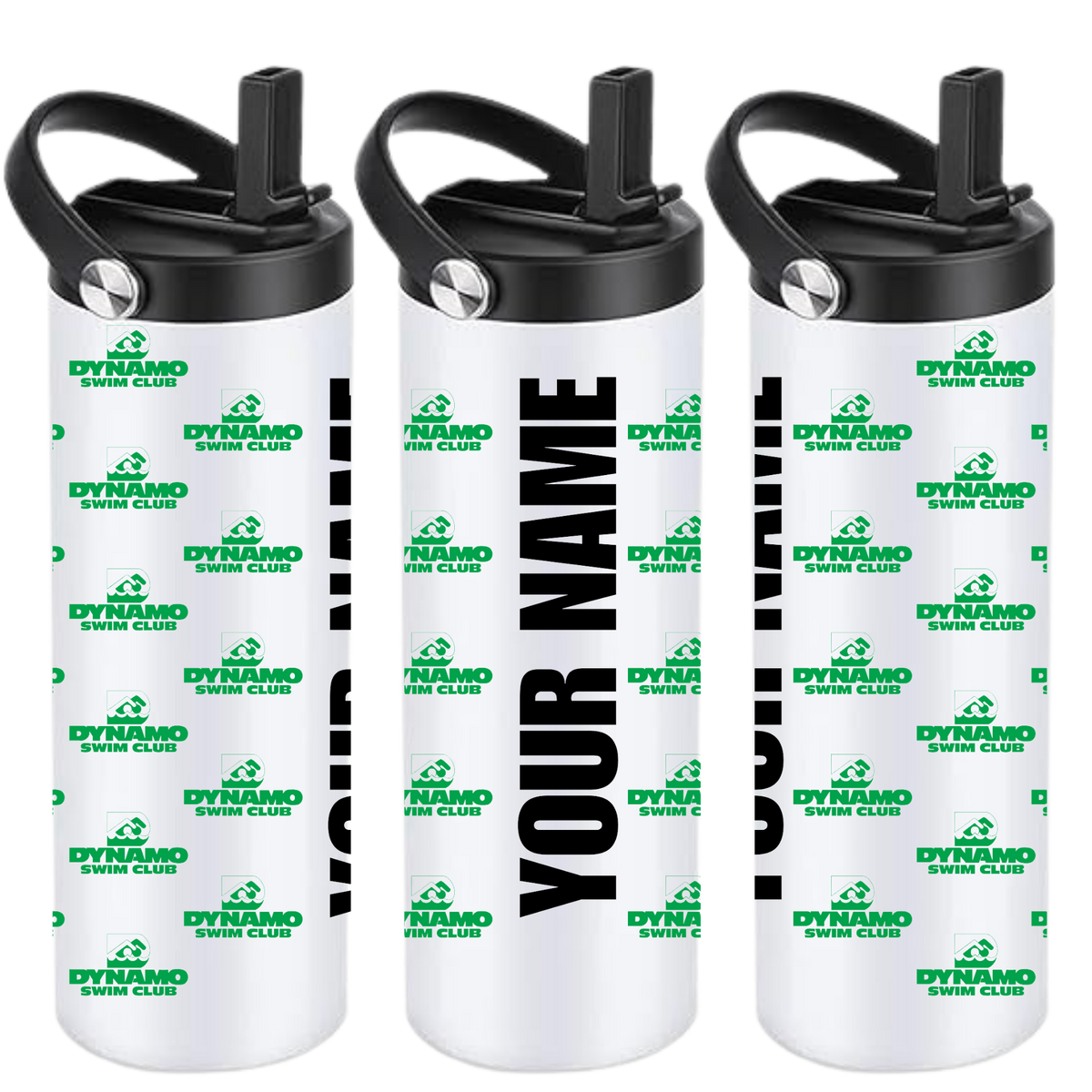 Personalized Insulated Sports Bottle 20oz (Customized) - Dynamo Swim Club