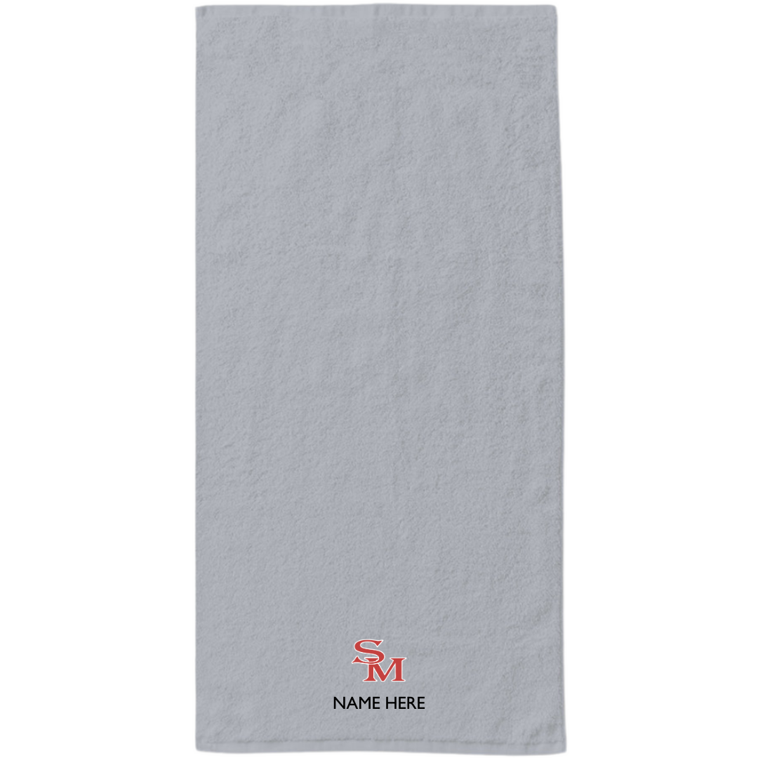 34" x 70" Velour Towel (Customized) - South Mecklenburg