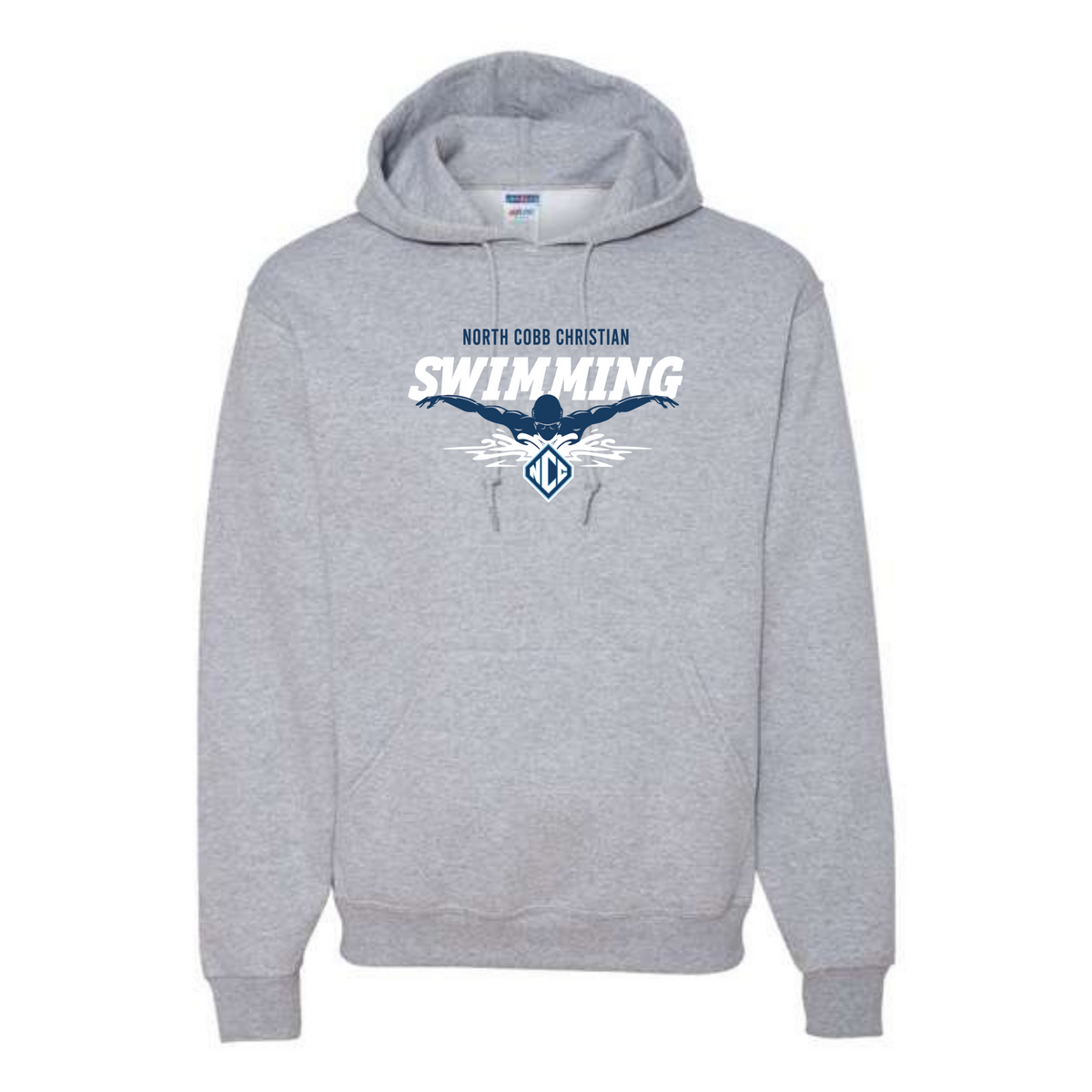 Medium Weight Unisex Hooded Sweatshirt (Customized) - North Cobb Christian