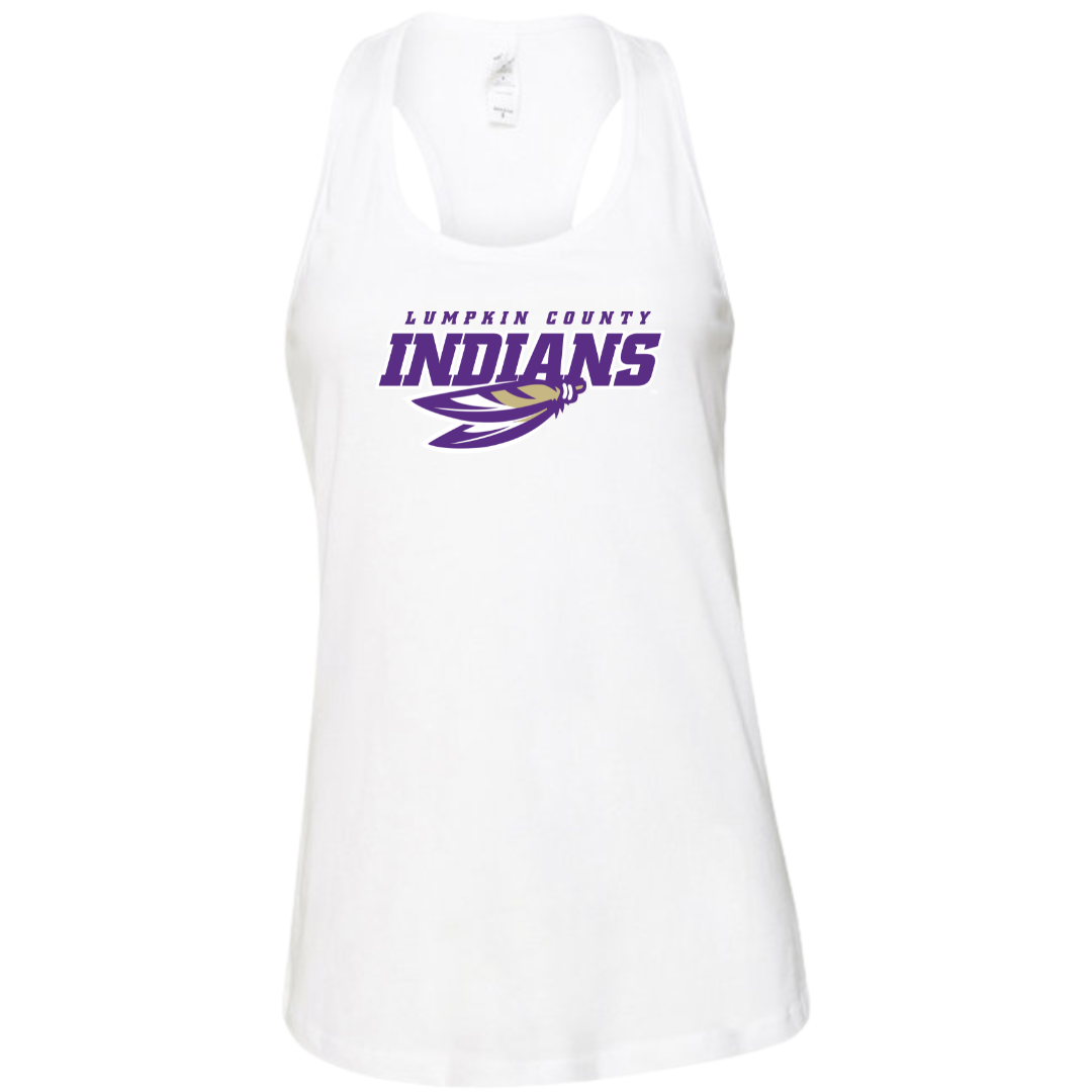 Ladies Racerback Flowy Tank (Customoized) - Lumpkin County
