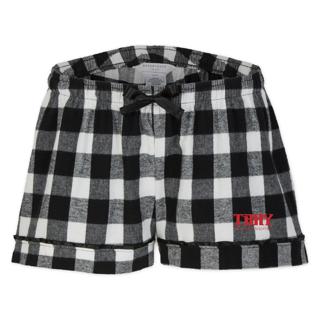 Boxercraft Women's Flannel Short (Heat Pressed) - TBay