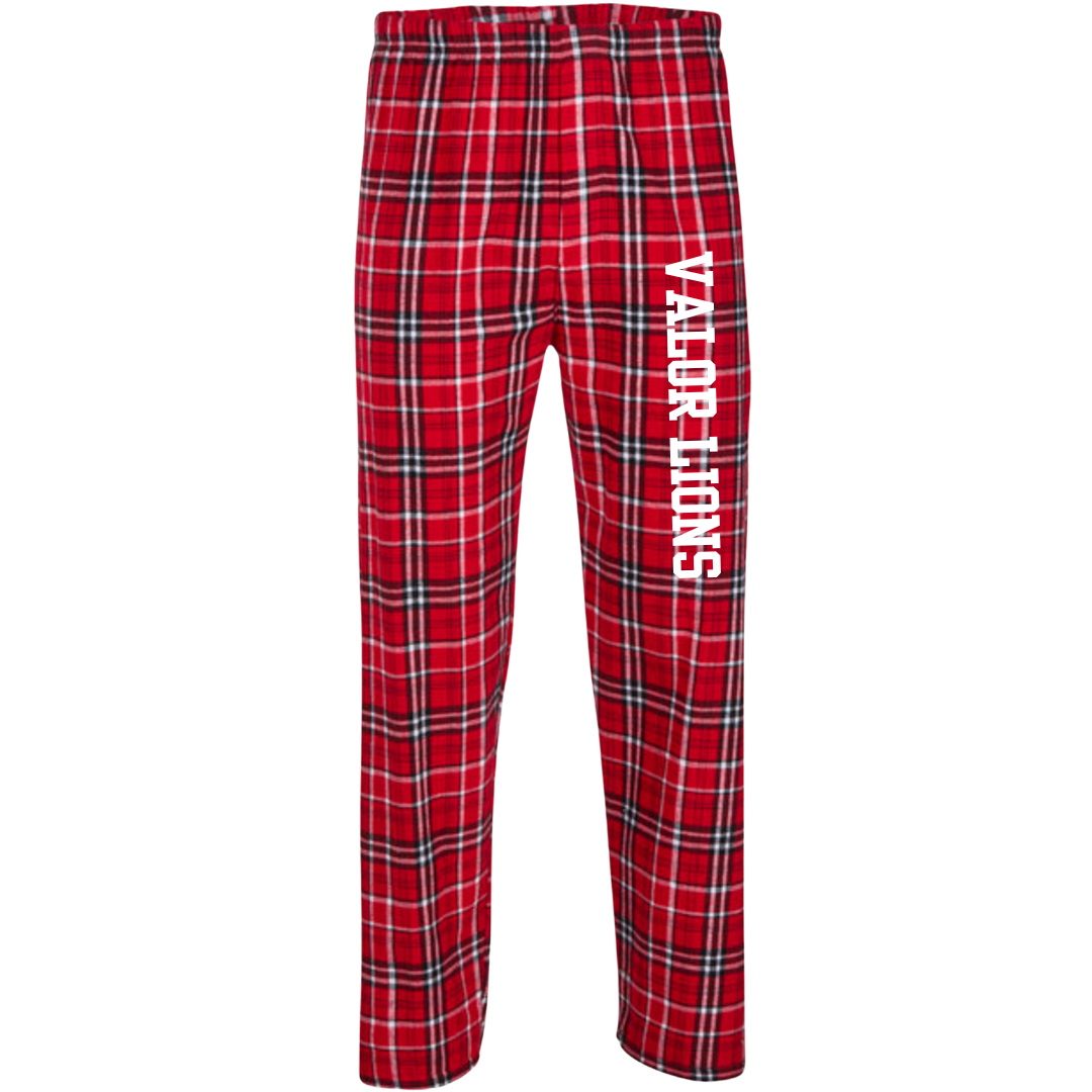 Boxercraft Flannel Pants (Customized) - Valor Christian