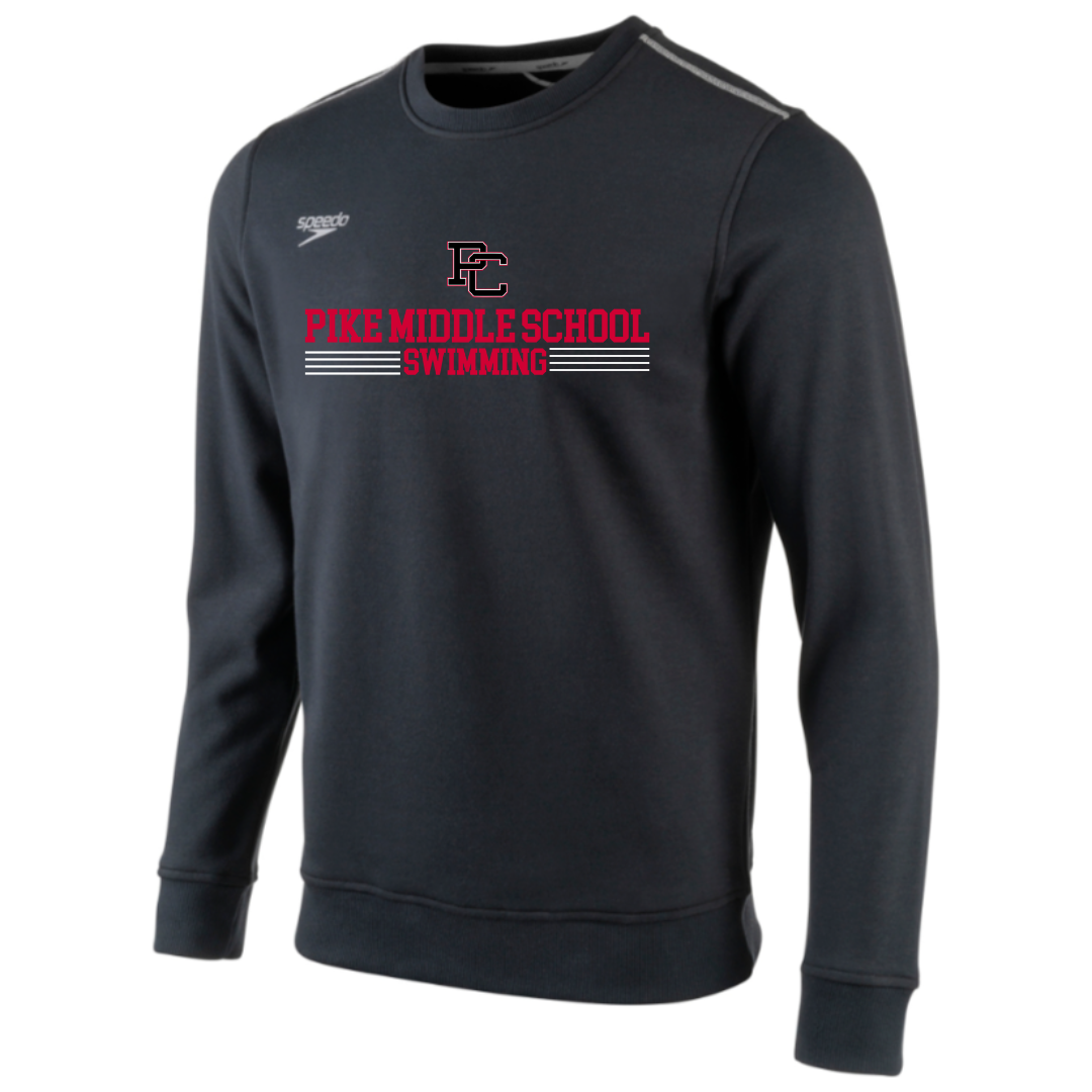 Speedo Fleece Crew Neck Sweatshirt (Customized) - Pike Middle