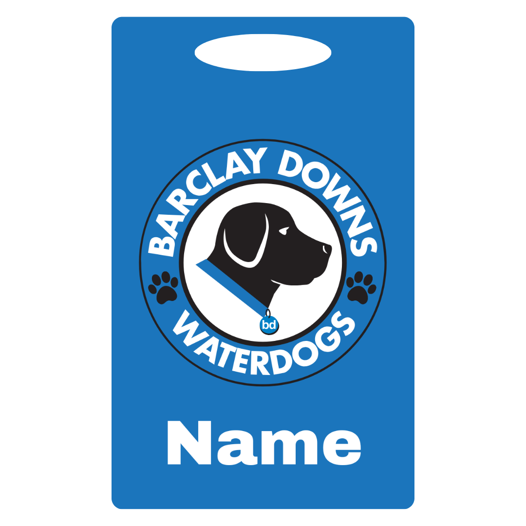 Aluminum Bag Tag (Customized) - Barclay Downs