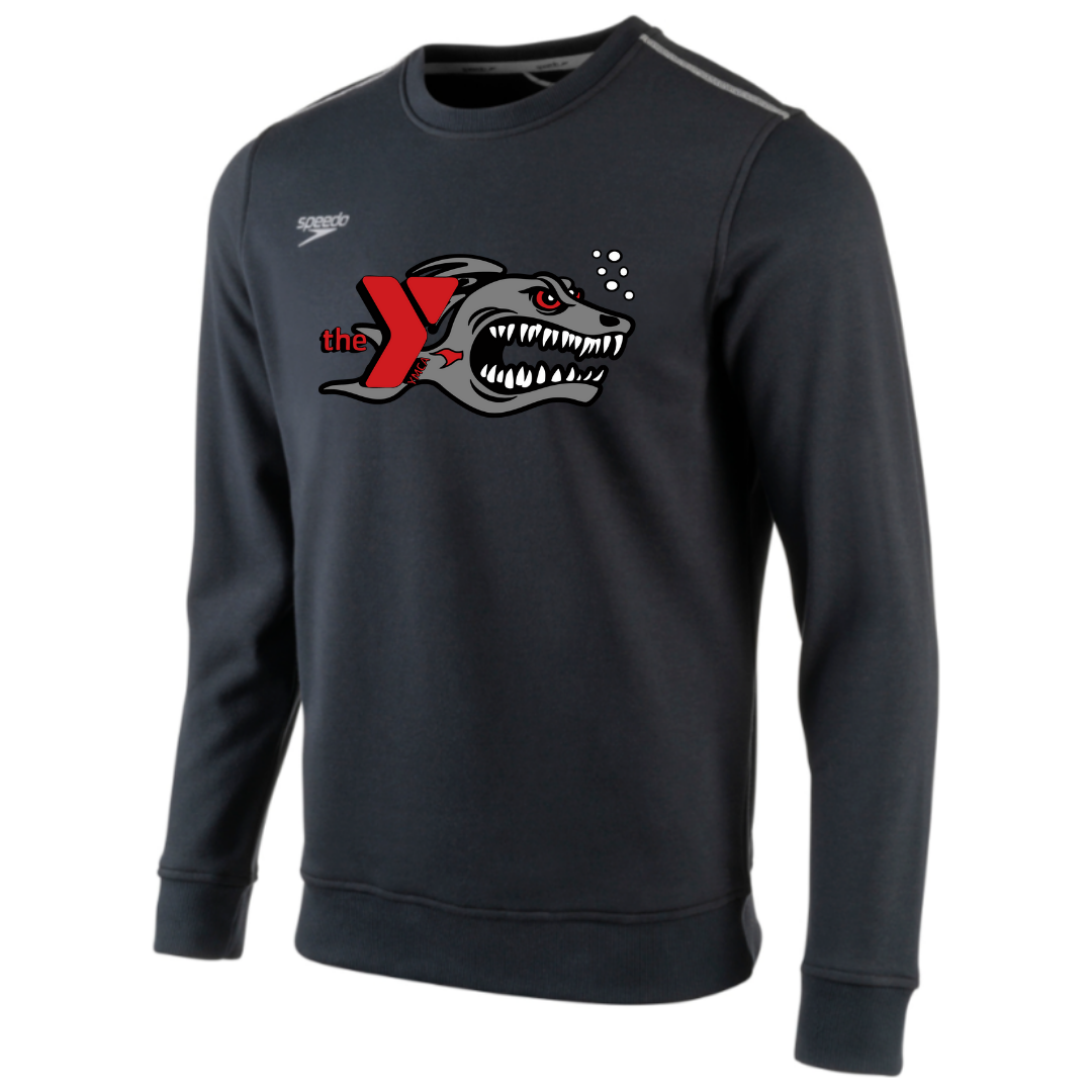 Speedo Fleece Crew Neck Sweatshirt (Customzized) - Valdosta YMCA