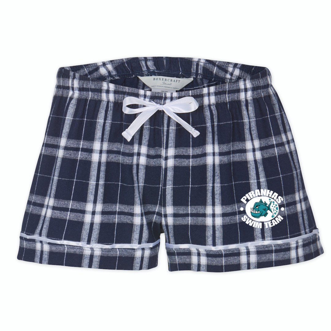 Boxercraft Women's Flannel Short (Customized) - Park Bridge