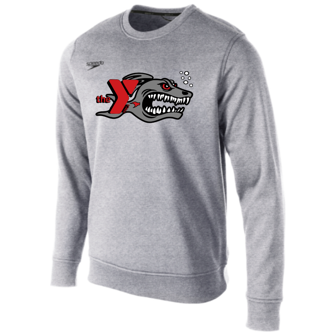Speedo Fleece Crew Neck Sweatshirt (Customzized) - Valdosta YMCA