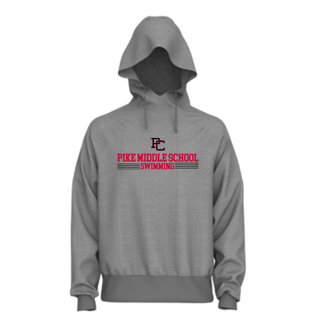 Speedo Unisex Hooded Sweatshirt (Customized) - Pike Middle