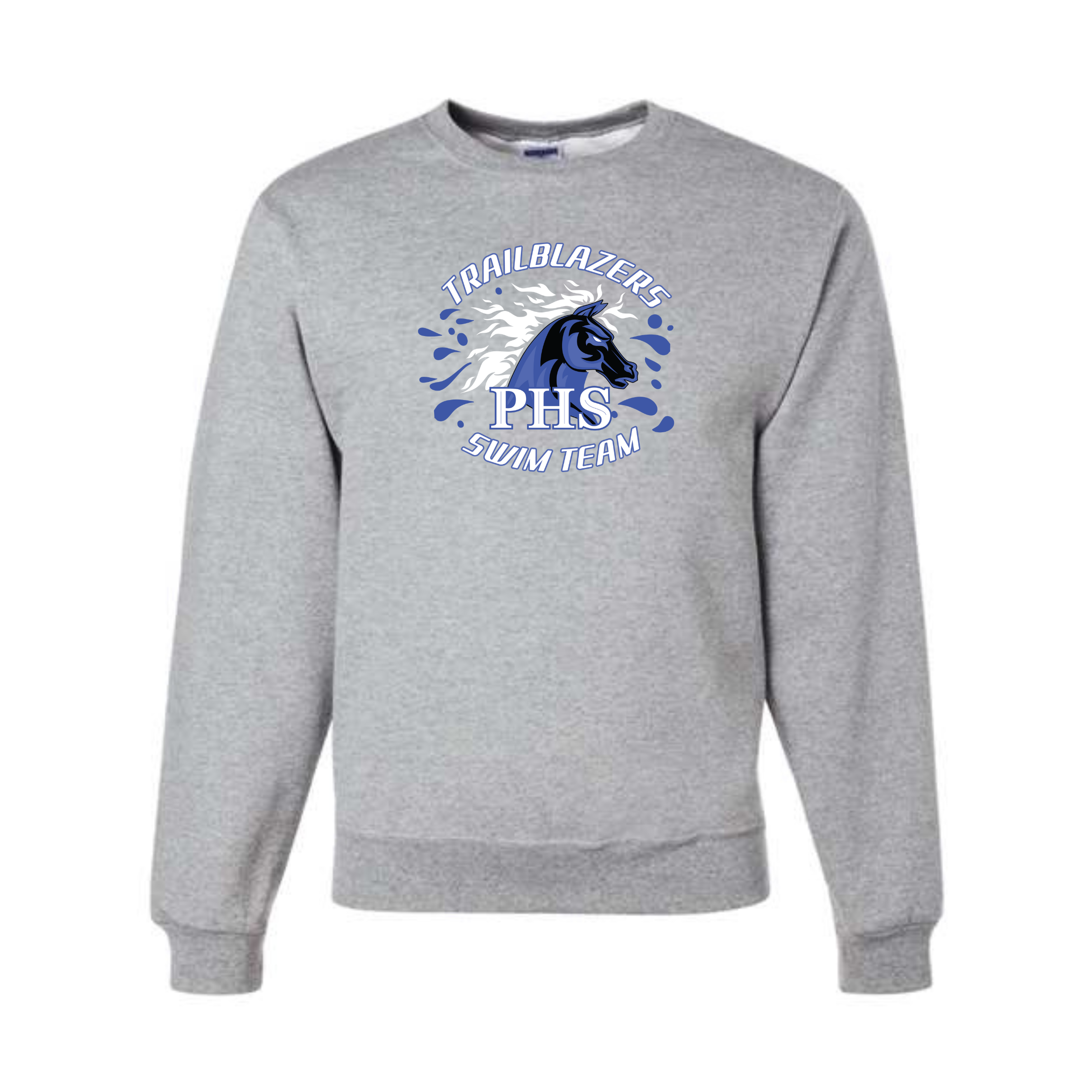 Medium Weight Unisex Crew Neck Sweatshirt (Customized) - Patel High School