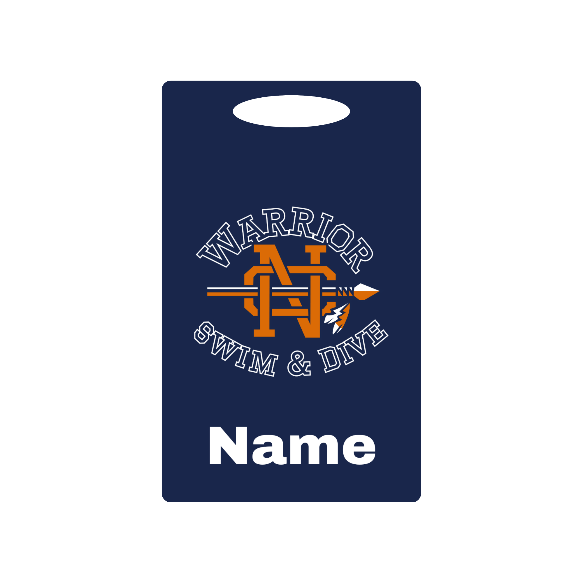 Aluminum Bag Tag (Customized) - North Cobb