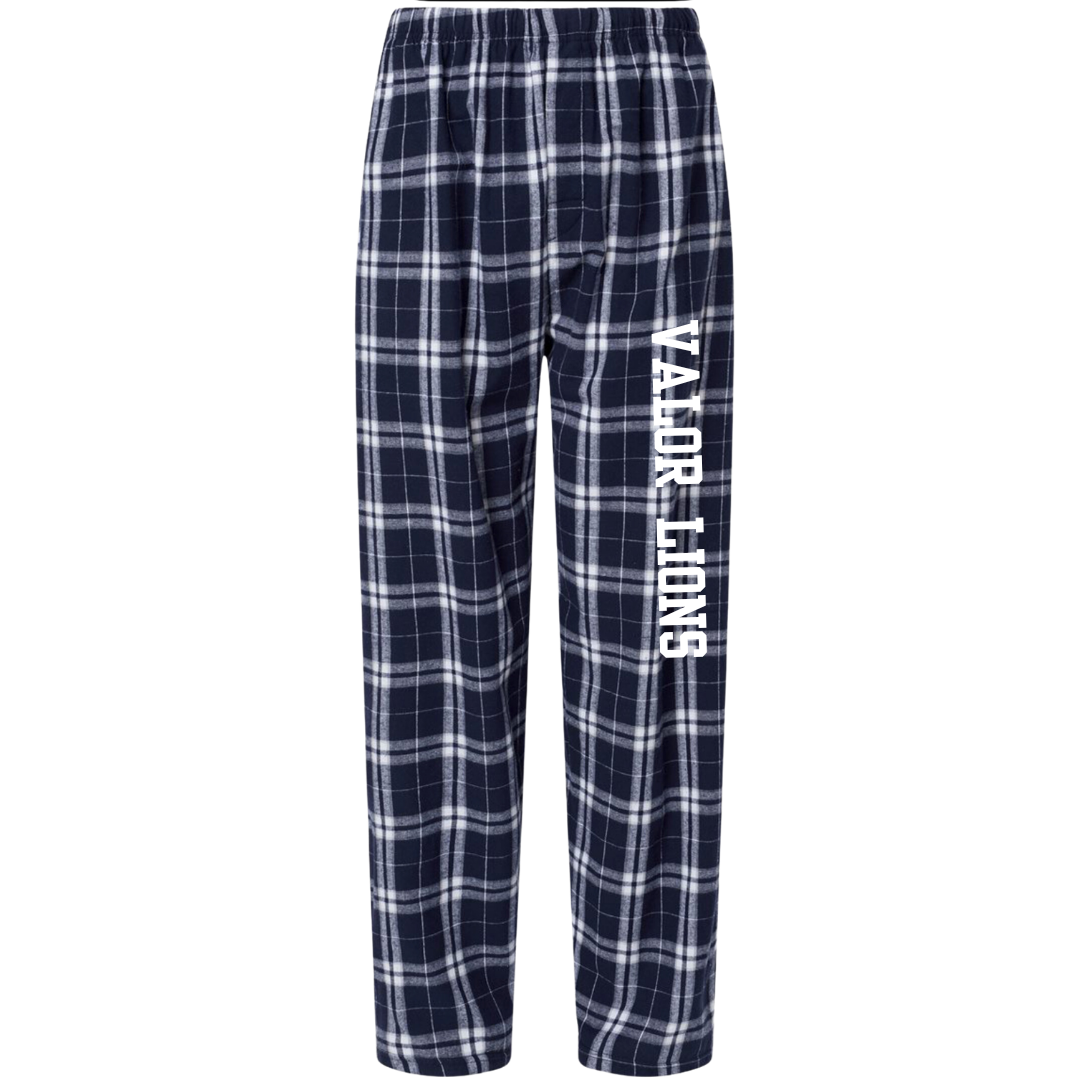 Boxercraft Flannel Pants (Customized) - Valor Christian